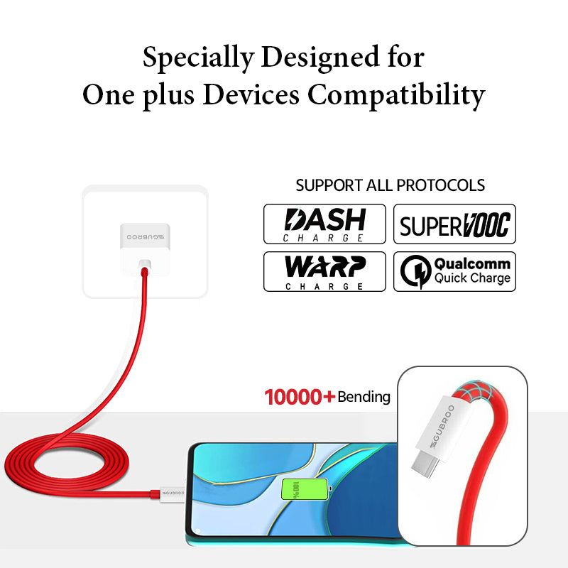 6 Core Ultra Lightening Fast USB to Type-C Data Cable with 100W 8.0A support