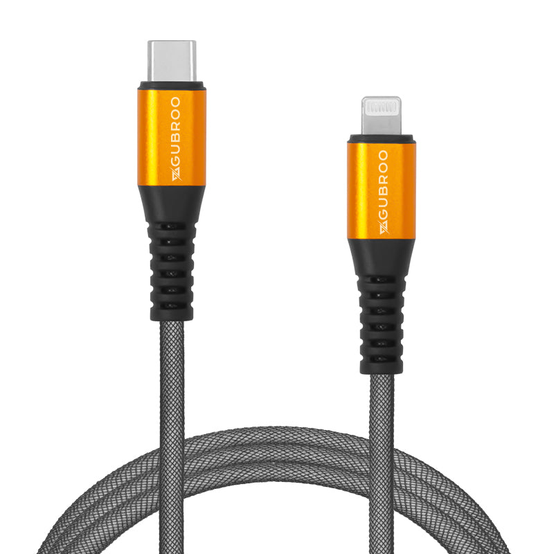 Fish Net Design Ultra Lightning Fast Type-C to iPhone Data Cable With 65W Max 8.0A Support